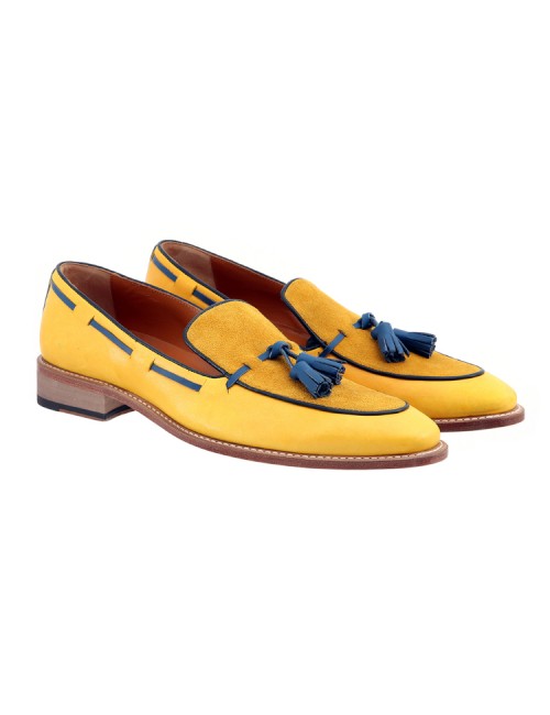 Mocassino Loafer uomo  in vera pelle